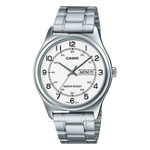 Casio General MTP-V006D-7B2UDF Silver Dial White Stainless Steel