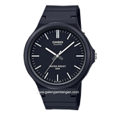 Casio General MW-240-1EVDF Black Resin Strap