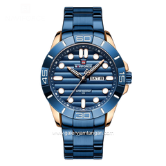 NAVIFORCE NF-9198 Navy Rosegold Stainless Steel