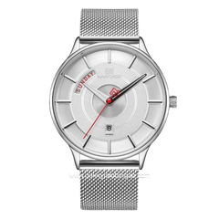 NAVIFORCE NF-3007 Full Silver Sandrope Strap