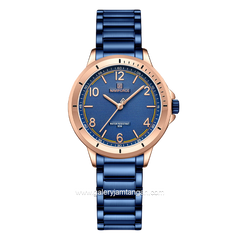 NAVIFORCE NF-5021L Navy Rosegold Stainless Steel Strap