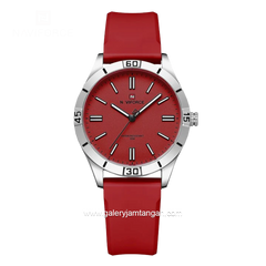 NAVIFORCE NF-5041L Red Rubber Strap