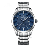 NAVIFORCE NF-8032 Silver Dial Navy Stainless Steel