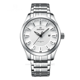 NAVIFORCE NF-8032 Silver Dial White Stainless Steel