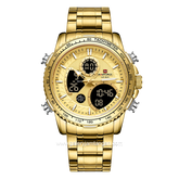 NAVIFORCE NF-9182M Digital Analog Gold Stainless Steel