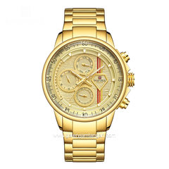 NAVIFORCE NF-9184M Full Gold Stainless Steel