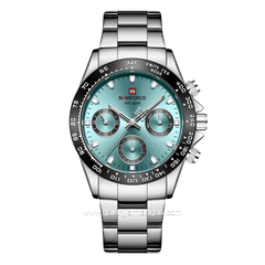 NAVIFORCE NF-9193M Silver Ring Black Stainless Steel