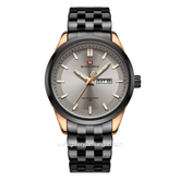 NAVIFORCE NF-9203M Black Rosegold Stainless Steel