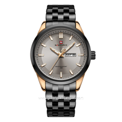 NAVIFORCE NF-9203M Black Rosegold Stainless Steel