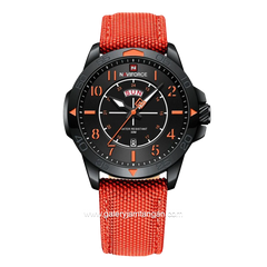 NAVIFORCE NF-9204M Dial Black Kanvas Strap