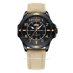NAVIFORCE NF-9204M Dial Black Kanvas Strap