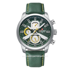 NAFIVORCE NF-9211ML Green Multifunction Leather Strap