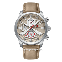 NAFIVORCE NF-9211ML Cream Multifunction Leather Strap