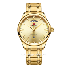 NAVIFORCE NF-9213M Gold Stainless Steel
