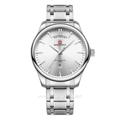 NAVIFORCE NF-9213M Silver Stainless Steel