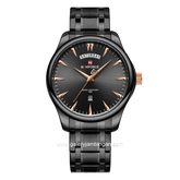 NAVIFORCE NF-9213M Black Hour Marker Rosegold Stainless Steel