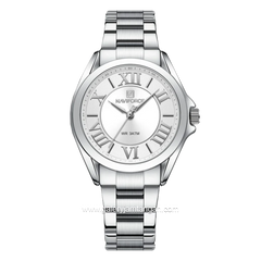 NAVIFORCE NF-5037L Silver Stainless Steel Strap