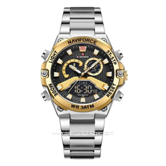 NAVIFORCE NF-9207M Silver Stainless Steel Strap