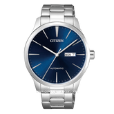CITIZEN NH8350-83L Automatic Silver Dial Blue Stainless Steel