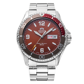 ORIENT MAKO III RA-AA0820R19 Automatic Silver Dial Terracotta Stainless Steel