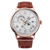 ORIENT RA-AK0801S30B SUN & MOON Automatic Leather Strap