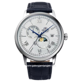 ORIENT RA-AK0802S30B SUN & MOON Automatic Leather Strap