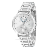 PIERRE CARDIN BONNE NOUVELLE MEN-CBN.3058 Silver Dial Silver Stainless Steel
