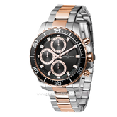 Pierre Cardin NATION VISION MENS CF.0102.SU.RG Silver Rosegold Stainless Steel