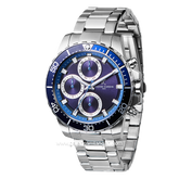 Pierre Cardin NATION VISION MENS CF.0104.SJW.1 Silver Dial Blue Stainless Steel