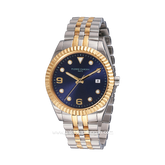 Pierre Cardin OPERA TIMBRE CF.1007.MU Silver Gold Dial Blue Stainless Steel