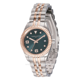 Pierre Cardin OPERA TIMBRE CF.1012.MU.2 Silver Rosegold Dial Green Stainless Steel