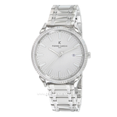 PIERRE CARDIN PIGALLE MEN-CPI.2128 Silver Dial White Stainless Steel