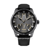 POLICE PEWGA0075501 THE BAT Carbon limited Edition Leather Strap