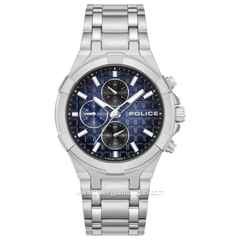 POLICE PEWGK0082004 Silver Dial Blue Stainless Steel
