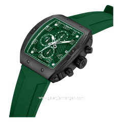 POLICE PEWGO0063103 Green Grey Silicone Strap