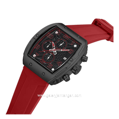 POLICE PEWGO0063105 COSWIG Red Black Rubber Strap