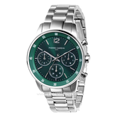 PIERRE CARDIN MONTROUGE PRIM M-CMR.1007 Silver Dial Green Stainless Steel
