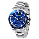 PIERRE CARDIN NATION POSH CNI.0008 Silver Dial Blue