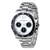 PIERRE CARDIN NATION SWANK-CNI.0013 Silver Dial White Stainless Steel