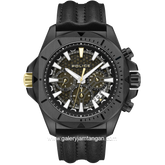 POLICE PEWGF0054503 Black Multifunction Leather Strap