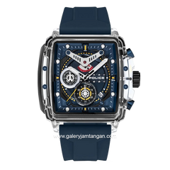 POLICE PEWGO0052403 Navy Silver Resin Strap
