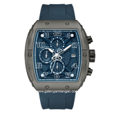POLICE PEWGO0063102 Navy Grey Silicone Strap