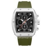 POLICE PEWGO0063104 Green Silicone Strap