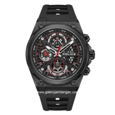 POLICE PEWGQ0054303 Black Multifunction Rubber Strap