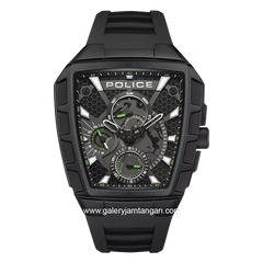 POLICE PEWGQ0056801 Black Rubber Strap