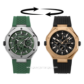 POLICE PEWGQ0081902 Dual Watch Silicone Strap