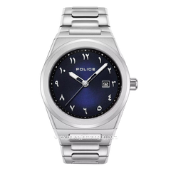 POLICE PEWJH2228002 Silver Dial Blue Stainless Steel