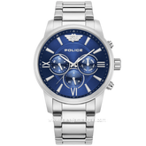POLICE PEWJK0004404 Dial Blue Stainless Steel