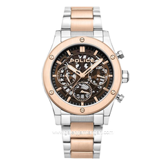 POLICE PEWJK0006441 Silver Rosegold Stainless Steel