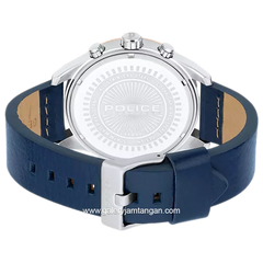 POLICE PL.15665JSTR/03 Dial Blue Leather Strap